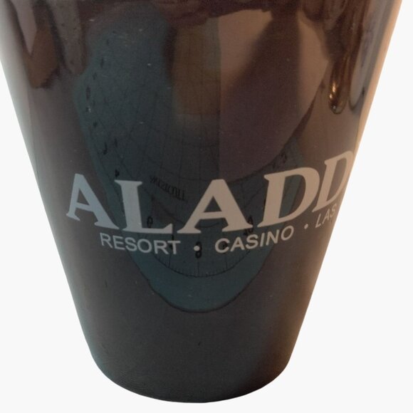 Aladdin Resort Casino Las Vegas Mug Black Ceramic Coffee Cup - Picture 2 of 7